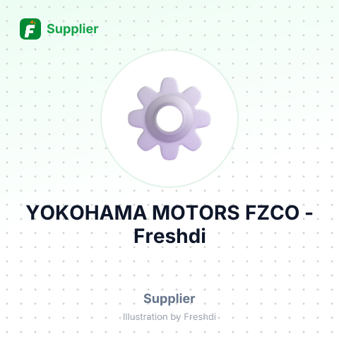 YOKOHAMA MOTORS FZCO – summary card, no photo uploaded yet