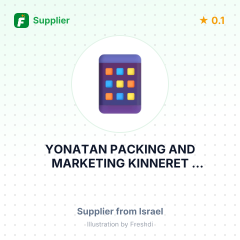 YONATAN PACKING AND MARKETING KINNERET (MOSHAVA) – summary card, no photo uploaded yet