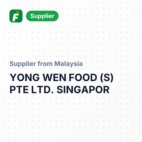 YONG WEN FOOD (S) PTE LTD. SINGAPOR – summary card, no photo uploaded yet