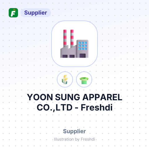YOON SUNG APPAREL CO.,LTD – summary card, no photo uploaded yet