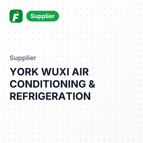 YORK WUXI AIR CONDITIONING & REFRIGERATION – summary card, no photo uploaded yet