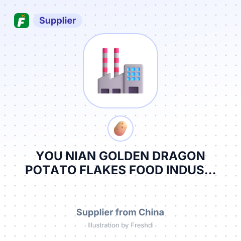 YOU NIAN GOLDEN DRAGON POTATO FLAKES FOOD INDUS... – summary card, no photo uploaded yet