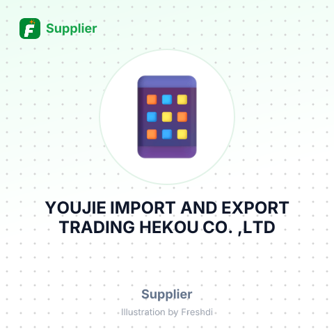 YOUJIE IMPORT AND EXPORT TRADING HEKOU CO. ,LTD – summary card, no photo uploaded yet