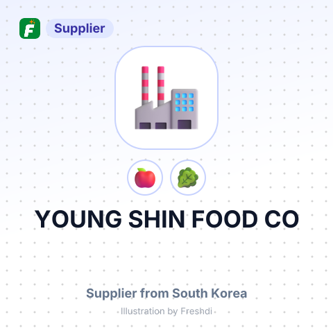 YOUNG SHIN FOOD CO – summary card, no photo uploaded yet