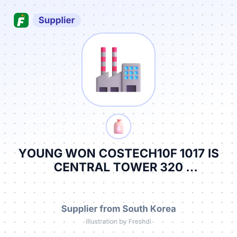 YOUNG WON COSTECH10F 1017 IS CENTRAL TOWER 320 WIRYEGWANGJANG RO SUJEONG GO SE – summary card, no photo uploaded yet