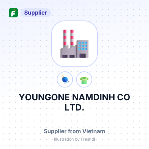 YOUNGONE NAMDINH CO LTD. – summary card, no photo uploaded yet