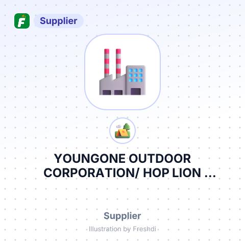 YOUNGONE OUTDOOR CORPORATION/ HOP LION FEATHER WORKS SHENZHEN – summary card, no photo uploaded yet