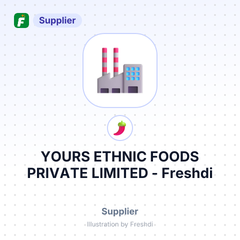 YOURS ETHNIC FOODS PRIVATE LIMITED – summary card, no photo uploaded yet
