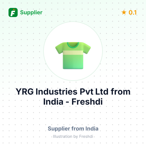 YRG Industries Pvt Ltd  – summary card, no photo uploaded yet