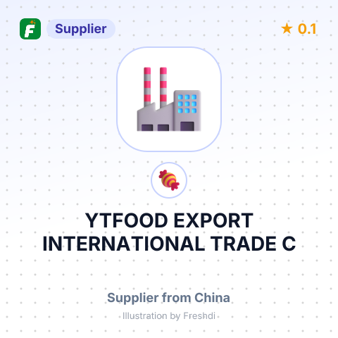 YTFOOD EXPORT INTERNATIONAL TRADE C – summary card, no photo uploaded yet