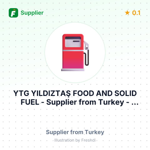 YTG YILDIZTAŞ FOOD AND SOLID FUEL – summary card, no photo uploaded yet