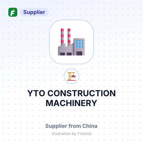 YTO CONSTRUCTION MACHINERY – summary card, no photo uploaded yet