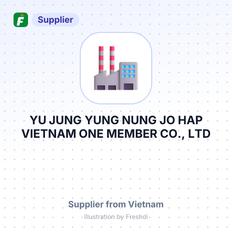 YU JUNG YUNG NUNG JO HAP VIETNAM ONE MEMBER CO., LTD – summary card, no photo uploaded yet