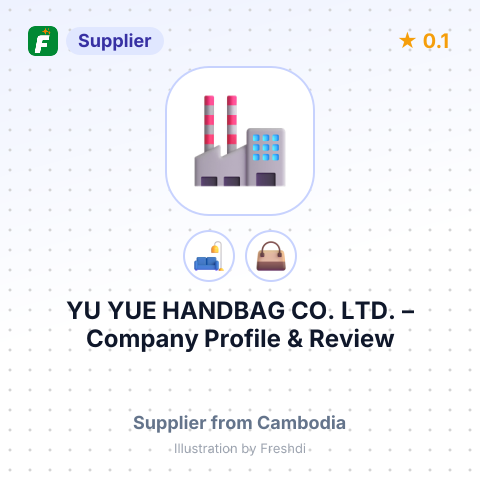 YU YUE HANDBAG CO., LTD. – summary card, no photo uploaded yet
