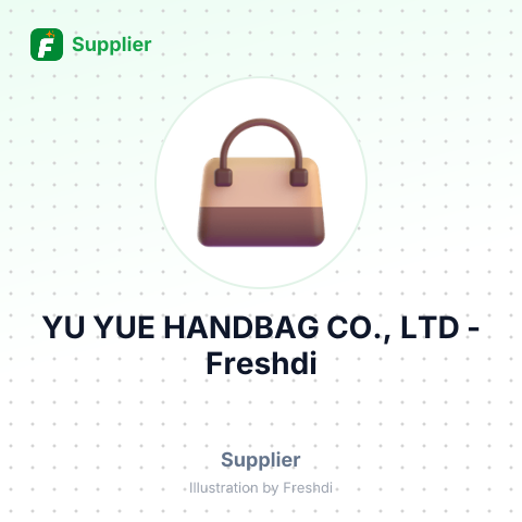 YU YUE HANDBAG CO., LTD – summary card, no photo uploaded yet
