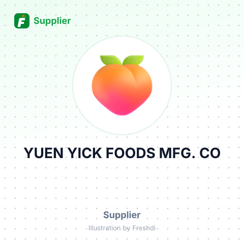 YUEN YICK FOODS MFG. CO – summary card, no photo uploaded yet