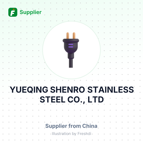 YUEQING SHENRO STAINLESS STEEL CO., LTD – summary card, no photo uploaded yet