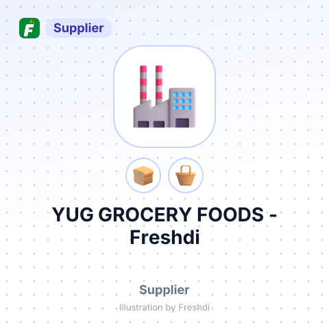 YUG GROCERY FOODS – summary card, no photo uploaded yet