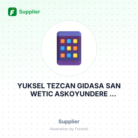 YUKSEL TEZCAN GIDASA SAN WETIC ASKOYUNDERE MENEMENNZIR TR – summary card, no photo uploaded yet
