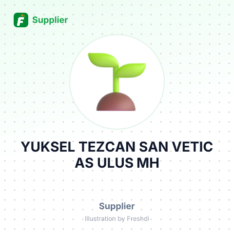 YUKSEL TEZCAN SAN VETIC AS ULUS MH – summary card, no photo uploaded yet