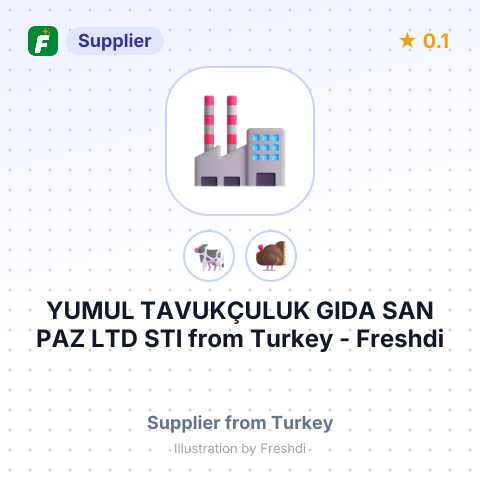 YUMUL TAVUKÇULUK GIDA SAN PAZ LTD STI – summary card, no photo uploaded yet