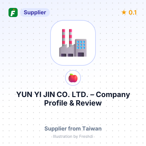 YUN YI JIN CO., LTD. – summary card, no photo uploaded yet