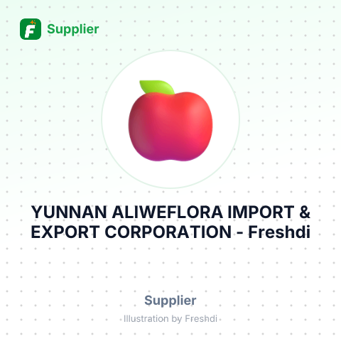 YUNNAN ALIWEFLORA IMPORT & EXPORT CORPORATION – summary card, no photo uploaded yet