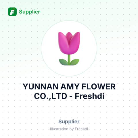 YUNNAN AMY FLOWER CO.,LTD – summary card, no photo uploaded yet
