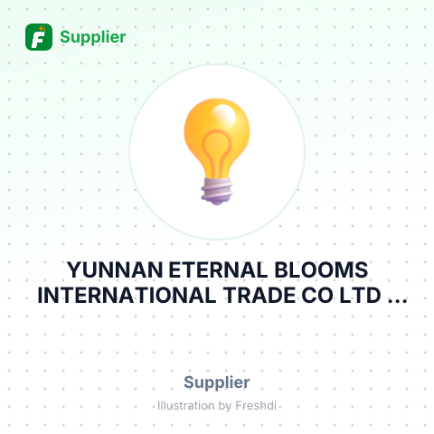 YUNNAN ETERNAL BLOOMS INTERNATIONAL TRADE CO LTD – summary card, no photo uploaded yet
