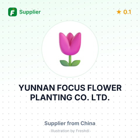 YUNNAN FOCUS FLOWER PLANTING CO., LTD. – summary card, no photo uploaded yet
