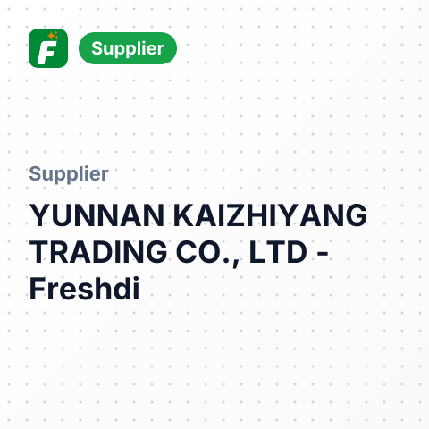 YUNNAN KAIZHIYANG TRADING CO., LTD – summary card, no photo uploaded yet
