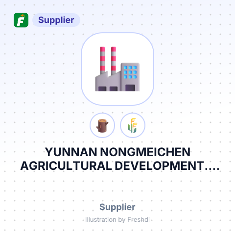 YUNNAN NONGMEICHEN AGRICULTURAL DEVELOPMENT. , LTD – summary card, no photo uploaded yet