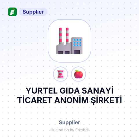YURTEL GIDA SANAYİ TİCARET ANONİM ŞİRKETİ – summary card, no photo uploaded yet