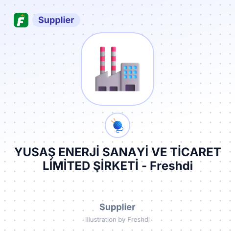 YUSAŞ ENERJİ SANAYİ VE TİCARET LİMİTED ŞİRKETİ – summary card, no photo uploaded yet