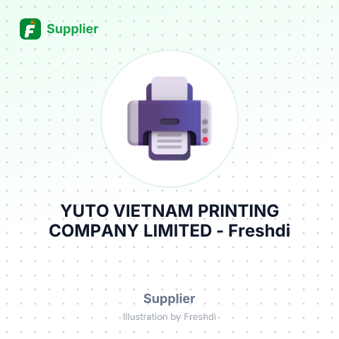 YUTO VIETNAM PRINTING COMPANY LIMITED – summary card, no photo uploaded yet