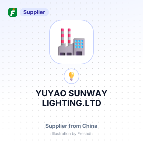 YUYAO SUNWAY LIGHTING.LTD – summary card, no photo uploaded yet