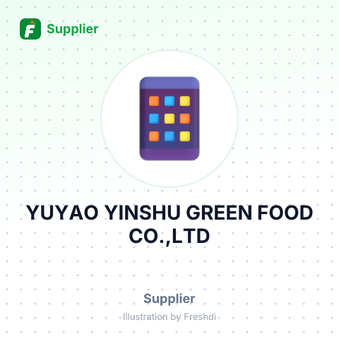 YUYAO YINSHU GREEN FOOD CO.,LTD – summary card, no photo uploaded yet