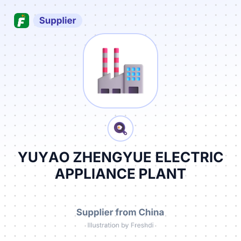 YUYAO ZHENGYUE ELECTRIC APPLIANCE PLANT – summary card, no photo uploaded yet