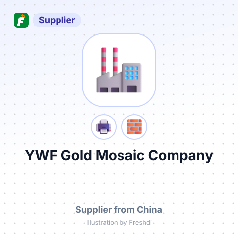 YWF Gold Mosaic Company – summary card, no photo uploaded yet