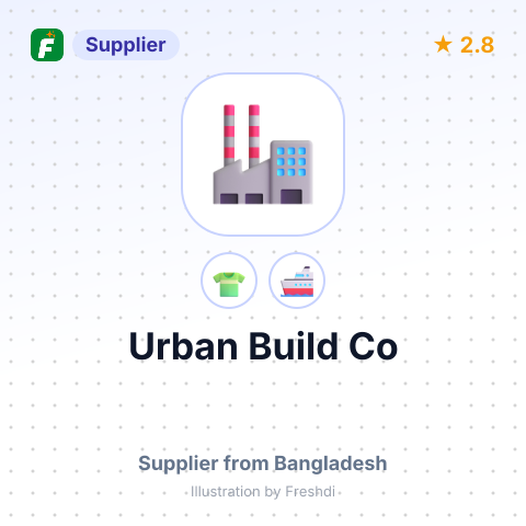 Urban Build Co – summary card, no photo uploaded yet