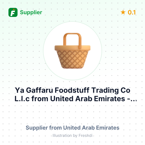 Ya Gaffaru Foodstuff Trading Co L.l.c  – summary card, no photo uploaded yet
