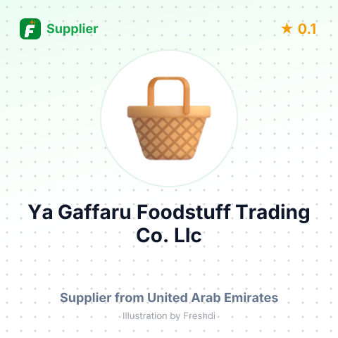 Ya Gaffaru Foodstuff Trading Co. Llc  – summary card, no photo uploaded yet