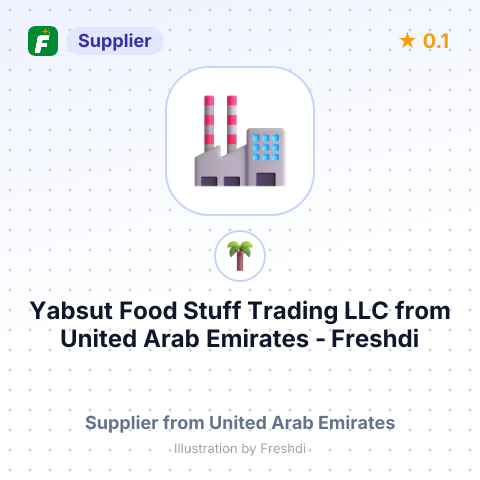 Yabsut Food Stuff Trading LLC  – summary card, no photo uploaded yet