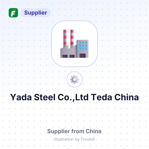Yada Steel Co.,Ltd Teda China – summary card, no photo uploaded yet