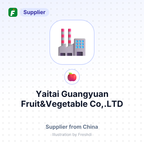 Yaitai Guangyuan Fruit&Vegetable Co,.LTD – summary card, no photo uploaded yet