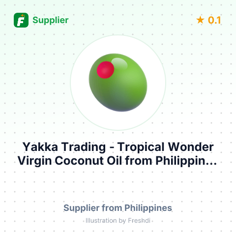 Yakka Trading - Tropical Wonder Virgin Coconut Oil  – summary card, no photo uploaded yet