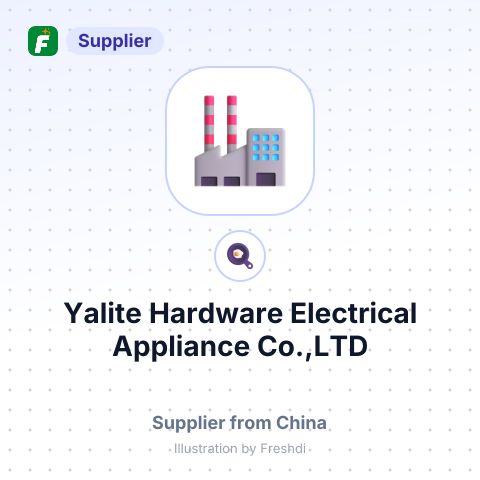 Yalite Hardware Electrical Appliance Co.,LTD – summary card, no photo uploaded yet