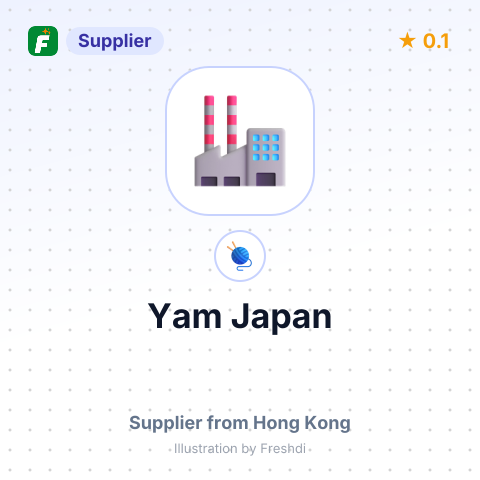 Yam Japan  – summary card, no photo uploaded yet