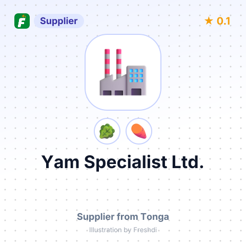 Yam Specialist Ltd. – summary card, no photo uploaded yet