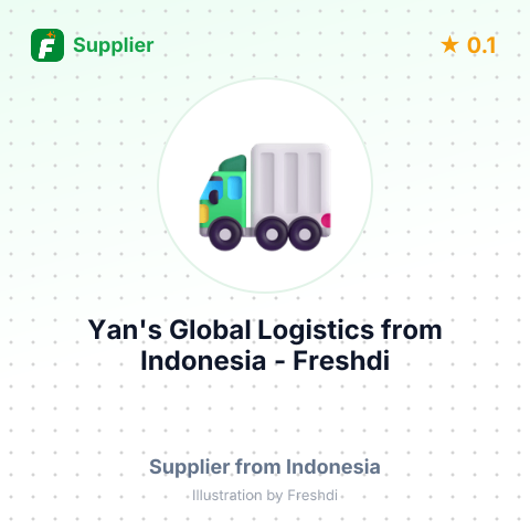 Yan's Global Logistics  – summary card, no photo uploaded yet